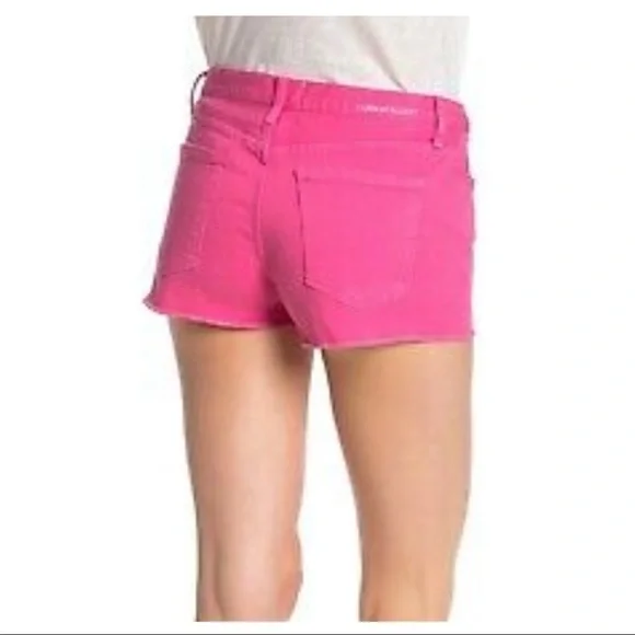 Current/Elliott The Boyfriend Cutoff Denim Shorts, Fandango Pink - Size 26 - Picture 5 of 13